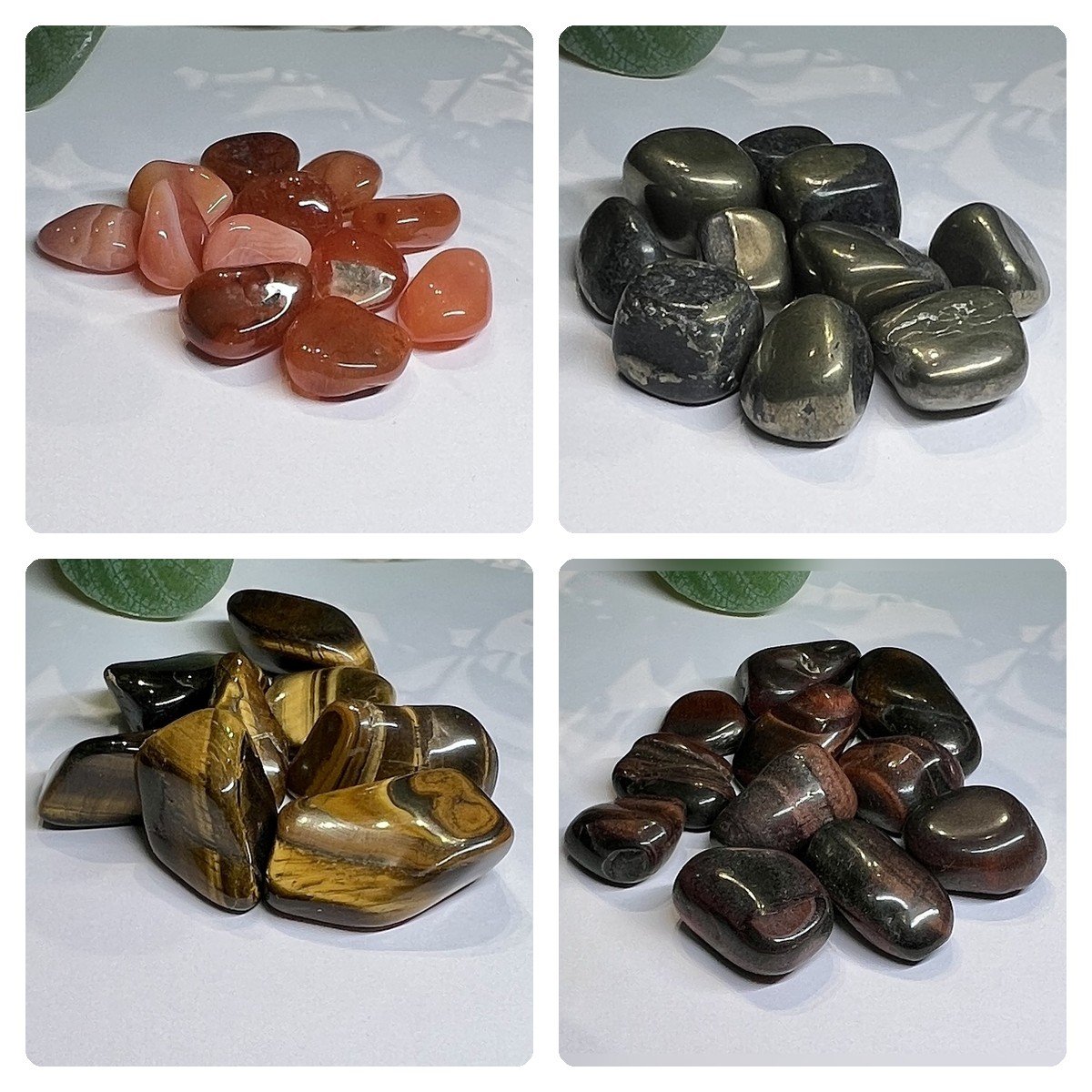 Crystals for Confidence tumblestones Crystals for Confidence tumblestones