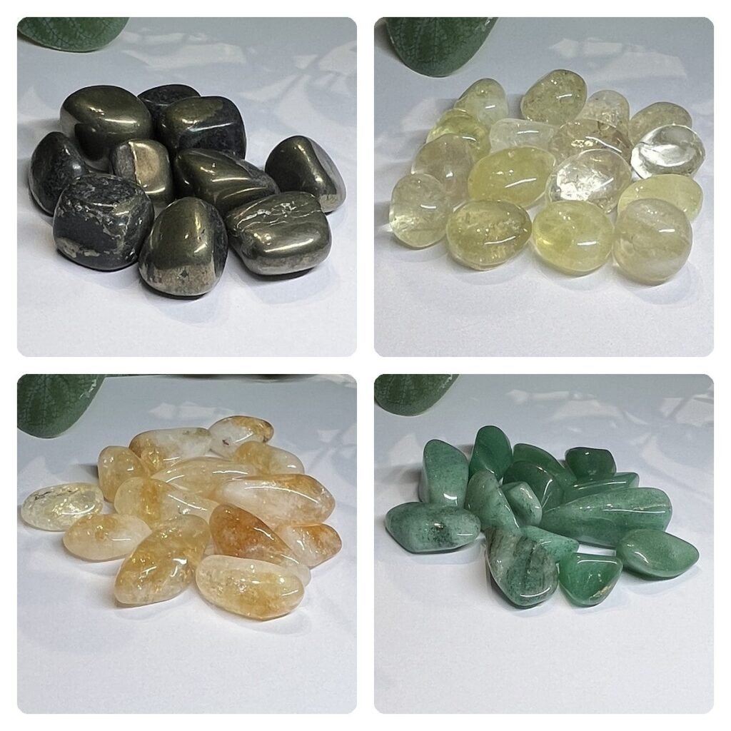 Home 2026 55 Crystals for Money and Abundance tumblestones