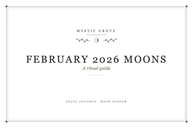February 2026 Moon Ritual Guide 8 February 2026 Moon Ritual Guide