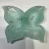 Fluorite butterfly trinket dish C, soft aqua with russet inclusions Fluorite butterfly trinket dish C, soft aqua with russet inclusions