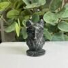 garnet-wolf-head-carving-front garnet wolf head crystal carving 6cm front, Mystic Grove UK