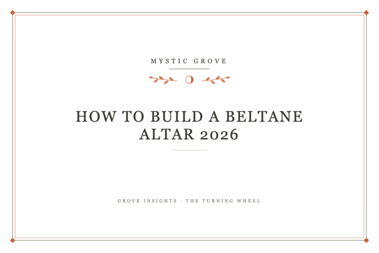 How to Build a Beltane Altar 2026 13 How to Build a Beltane Altar 2026