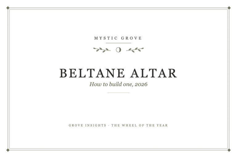 How to Build a Beltane Altar 2026 3 How to Build a Beltane Altar 2026