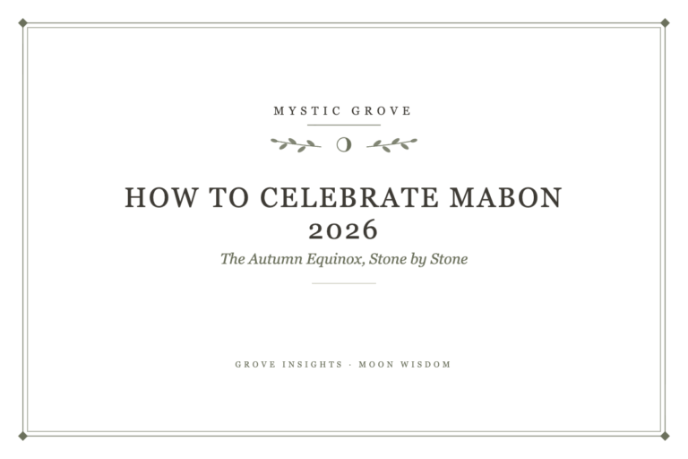 How to Celebrate Mabon 2026: The Autumn Equinox, Stone by Stone 9 How to Celebrate Mabon 2026: The Autumn Equinox, Stone by Stone