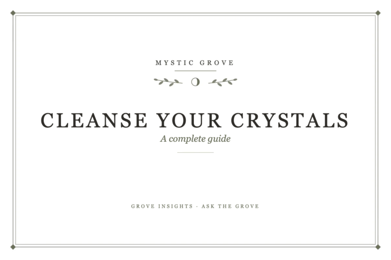 How to Cleanse Crystals: A Complete Guide to Energy Clearing 5 How to Cleanse Crystals: A Complete Guide to Energy Clearing