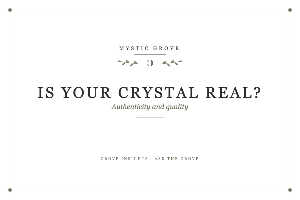 Authenticity, Quality and Hidden Magic: How to Read Your Crystal