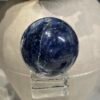 Sodalite sphere B 53mm, deep inky blue with fine white vein Sodalite sphere B 53mm, deep inky blue with fine white vein