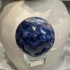 Sodalite sphere D 55mm, royal blue with white mottling Sodalite sphere D 55mm, royal blue with white mottling