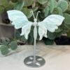 Hemimorphite butterfly wings on stand Hemimorphite butterfly wings on stand