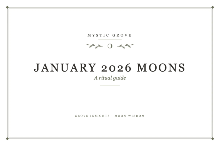 January 2026 Moon Ritual Guide 10 January 2026 Moon Ritual Guide