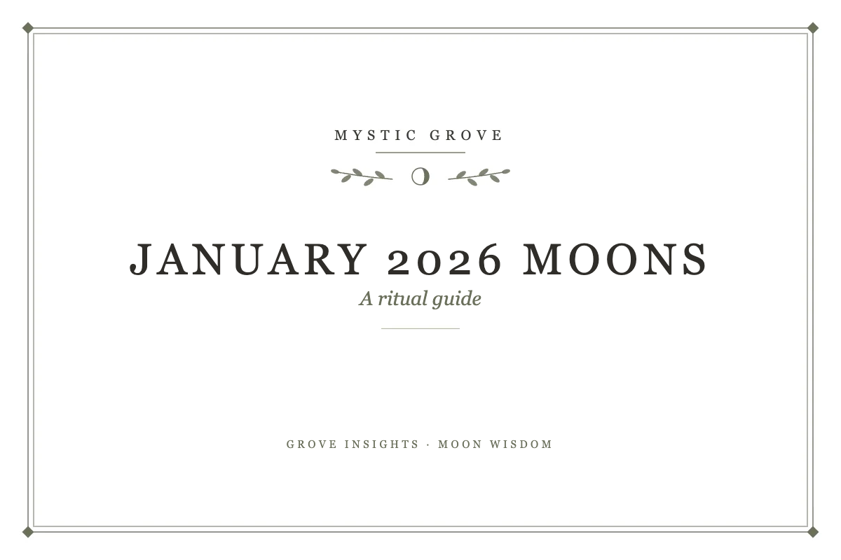 January 2026 Moon Ritual Guide