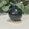 Labradorite Sphere 53mm Labradorite sphere showing the blue flash across the top
