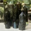 Labradorite towers Labradorite towers, a group of polished pieces together