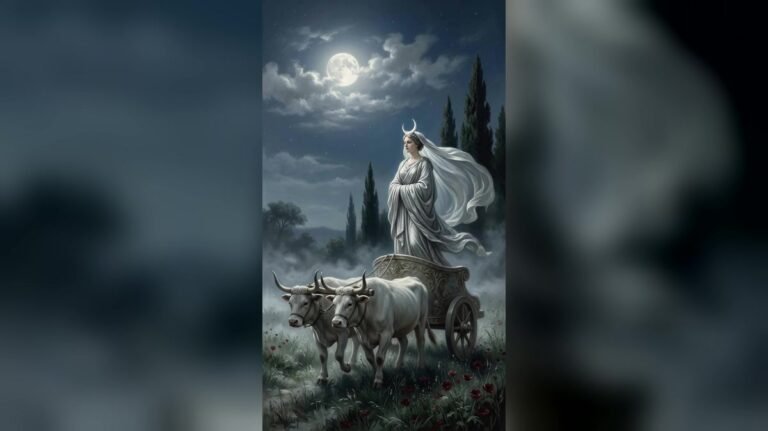 Luna: Roman Goddess of the Moon and Keeper of the Months
