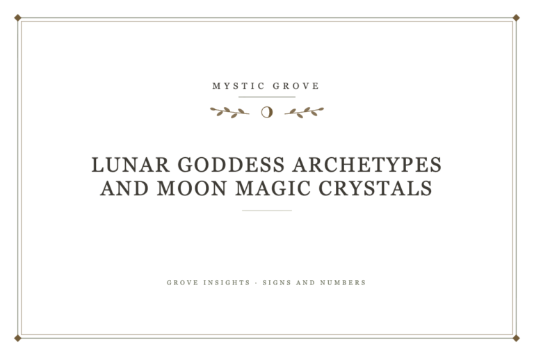 Lunar Goddess Archetypes and Moon Magic Crystals 3 Lunar Goddess Archetypes and Moon Magic Crystals