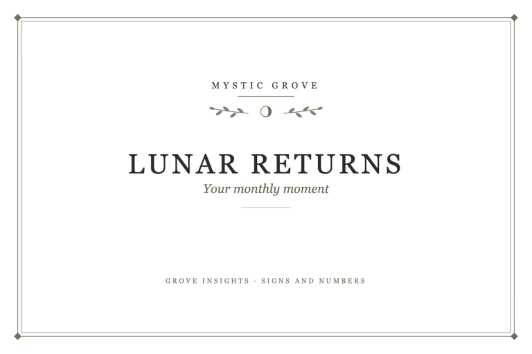 Lunar Returns and Your Personal Power Moment 3 Lunar Returns and Your Personal Power Moment