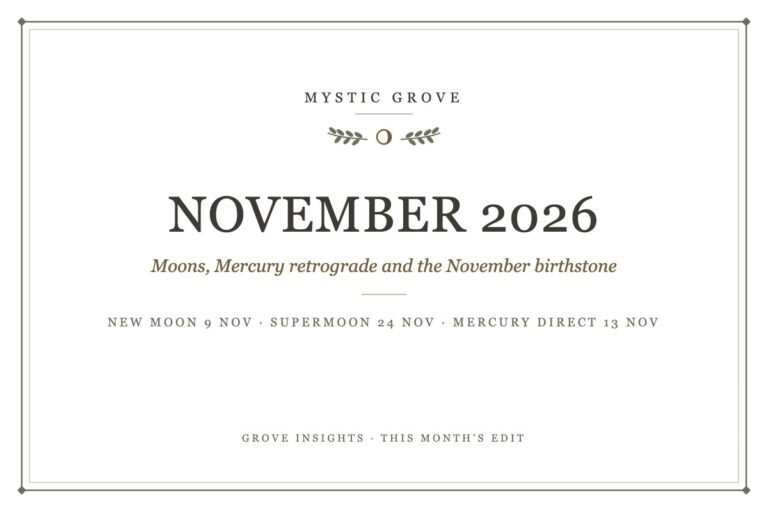 November 2026: Full Moon, New Moon, Mercury Retrograde and the November Birthstone 1 november 2026 moons retrograde birthstone featured 1