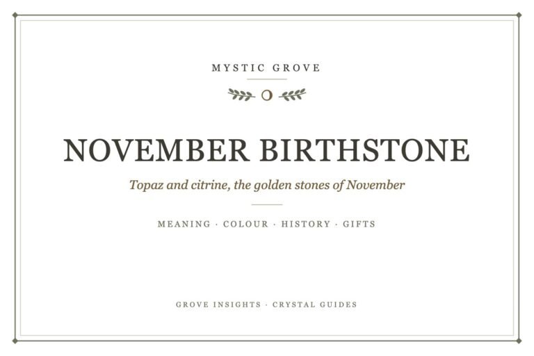 November Birthstone: Topaz and Citrine Meaning, Colour and History 1 november birthstone featured 1