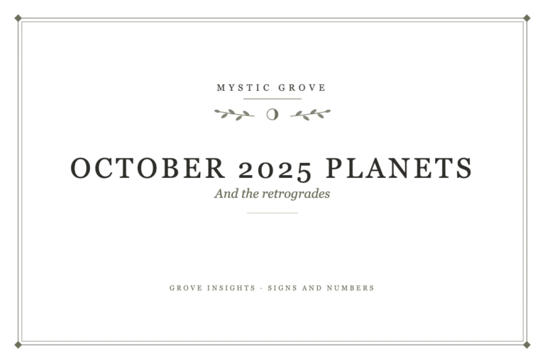 October Planetary Energy and Retrograde Guide 7 October Planetary Energy and Retrograde Guide