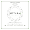 Ostara Wheel of the Year crystal set card Ostara Wheel of the Year crystal set card, front, showing the spring equinox