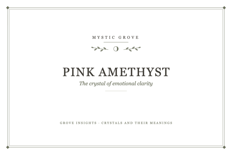 Pink Amethyst Meaning: The Crystal of Emotional Clarity 2 pink amethyst the crystal of emotional c featured 3x2 1