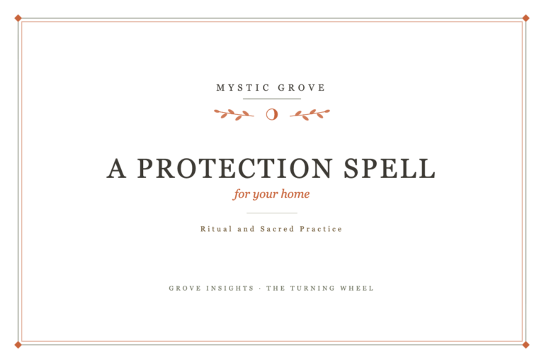 A Gentle Protection Spell for Your Home: History, Timing and a Threshold Jar 3 A Gentle Protection Spell for Your Home: History, Timing and a Threshold Jar