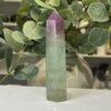 Rainbow fluorite tower B Rainbow fluorite tower B, polished point