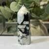 Rainbow moonstone tower A, polished point