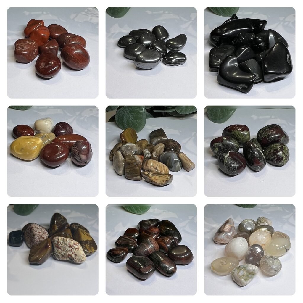 Root chakra tumblestones