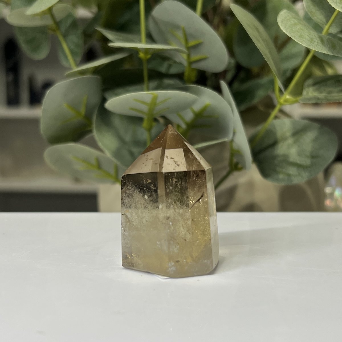 Smoky quartz tower G Smoky quartz tower G, polished smoky quartz point