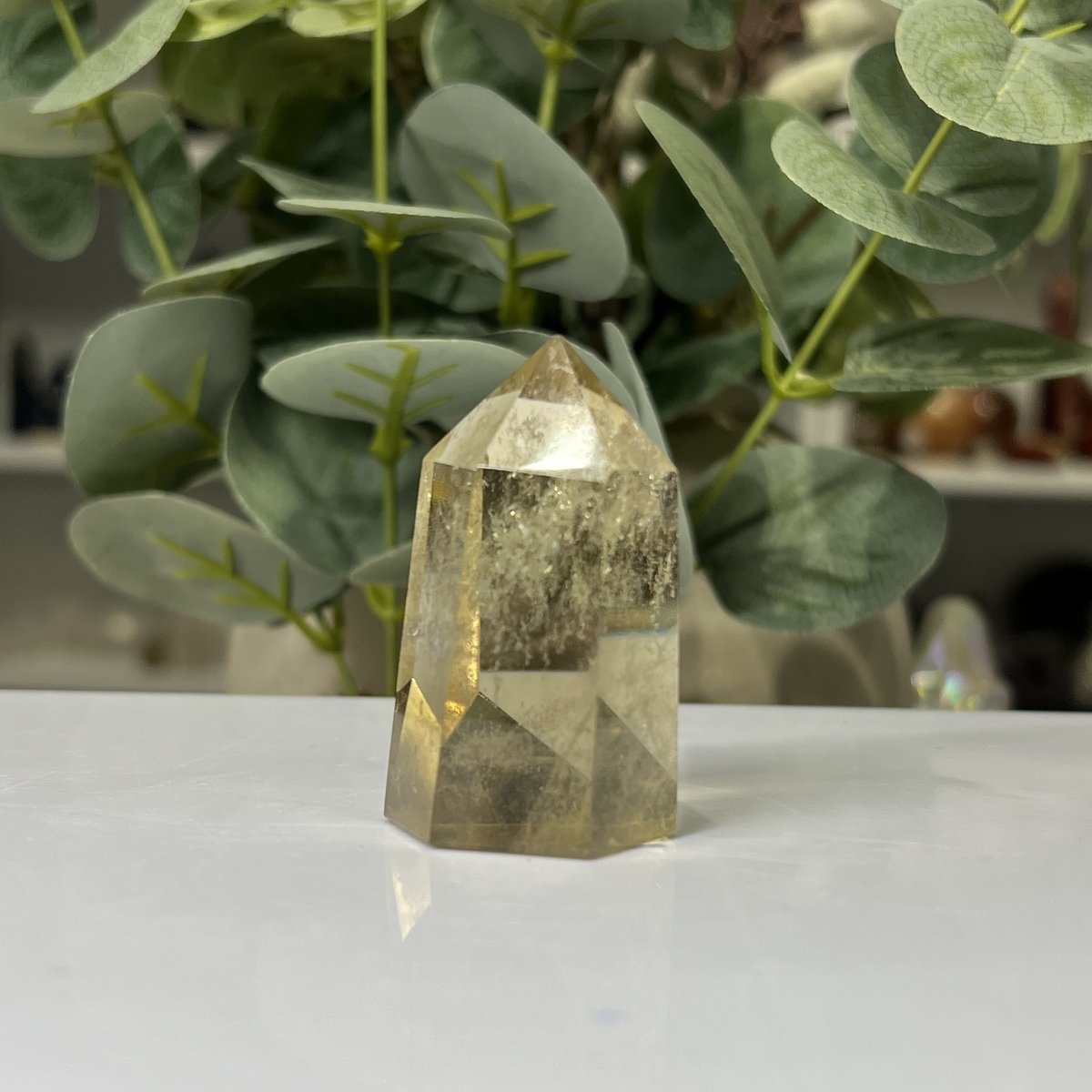 Smoky quartz tower H Smoky quartz tower H, polished smoky quartz point