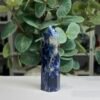 sodalite tower a 9cm 2 Sodalite tower A 9cm, blue with a pale tip and fine veins