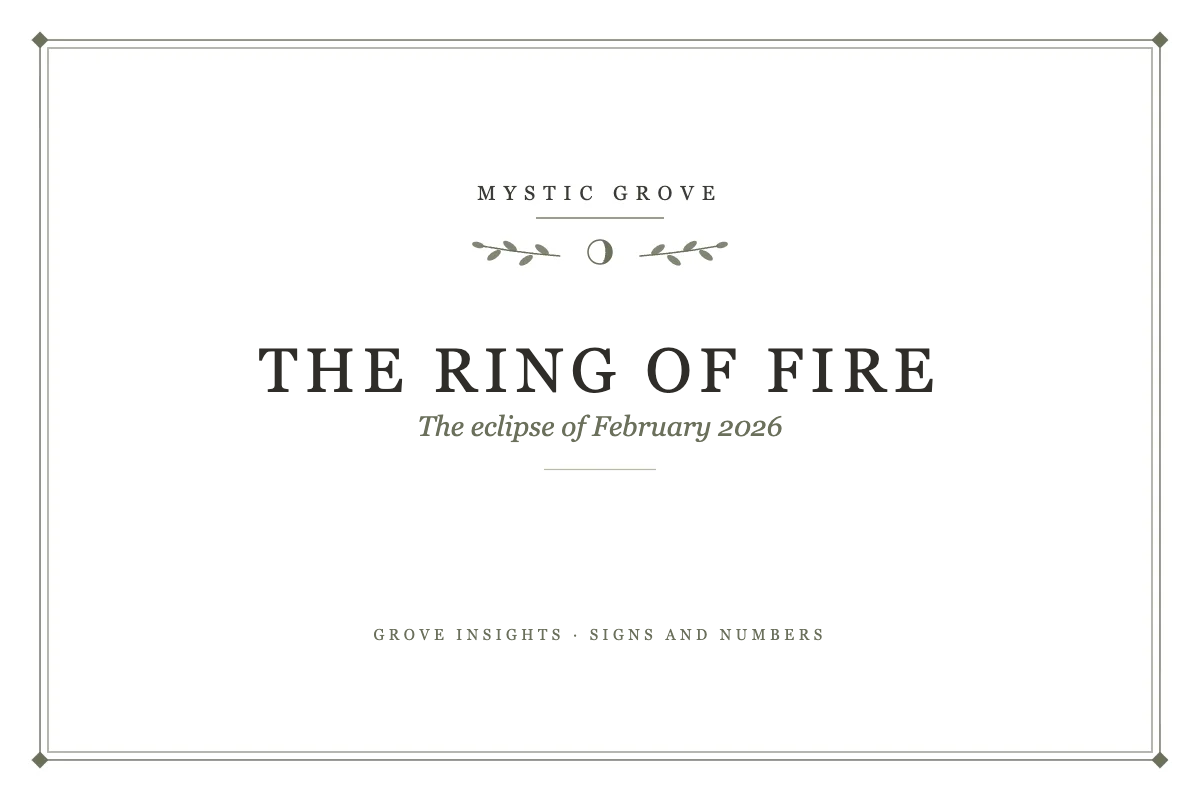 The Great Reset: Navigating the Ring of Fire Eclipse title card from Mystic Grove