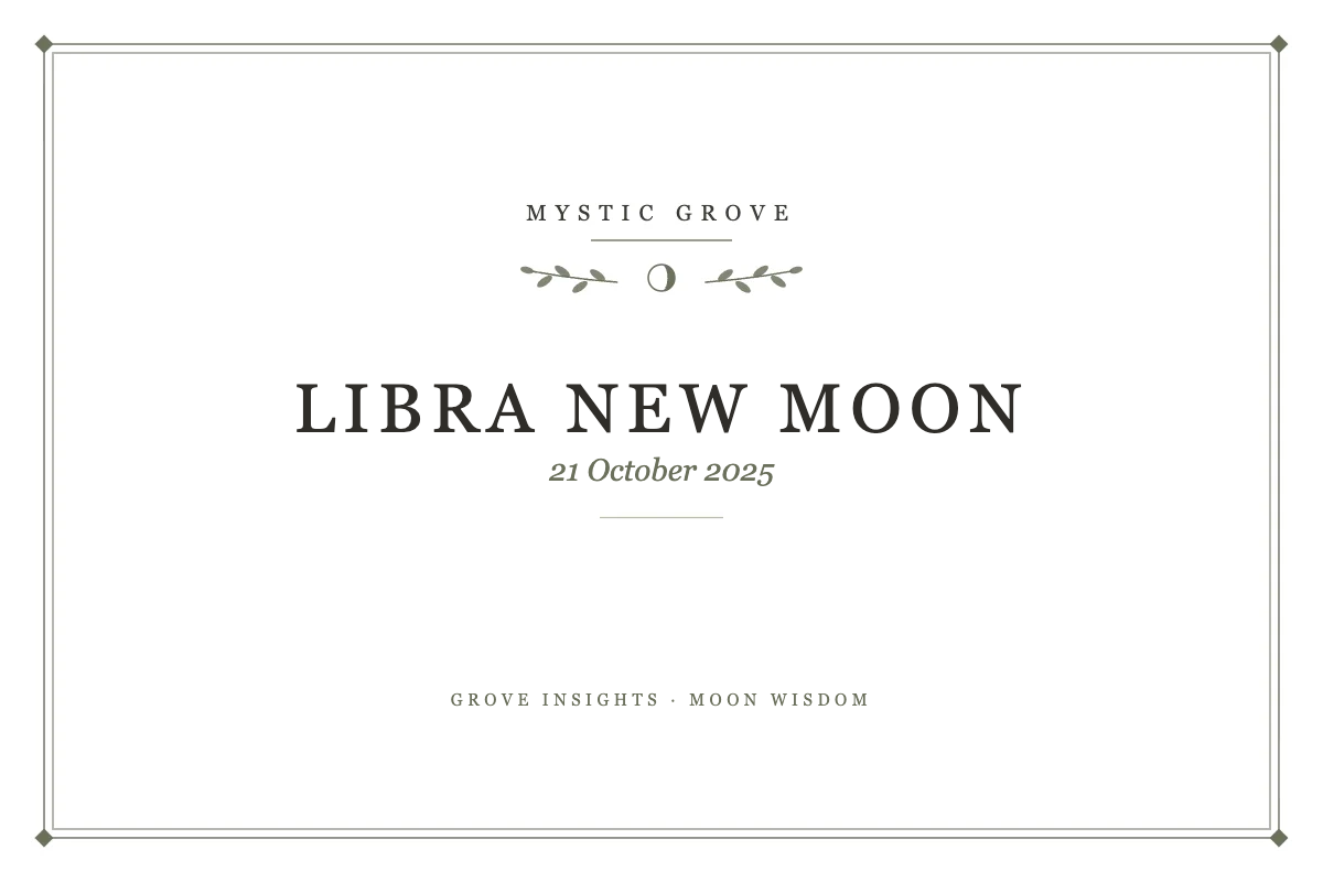 New Moon in Libra 21 October 2025 29 New Moon in Libra 21 October 2025