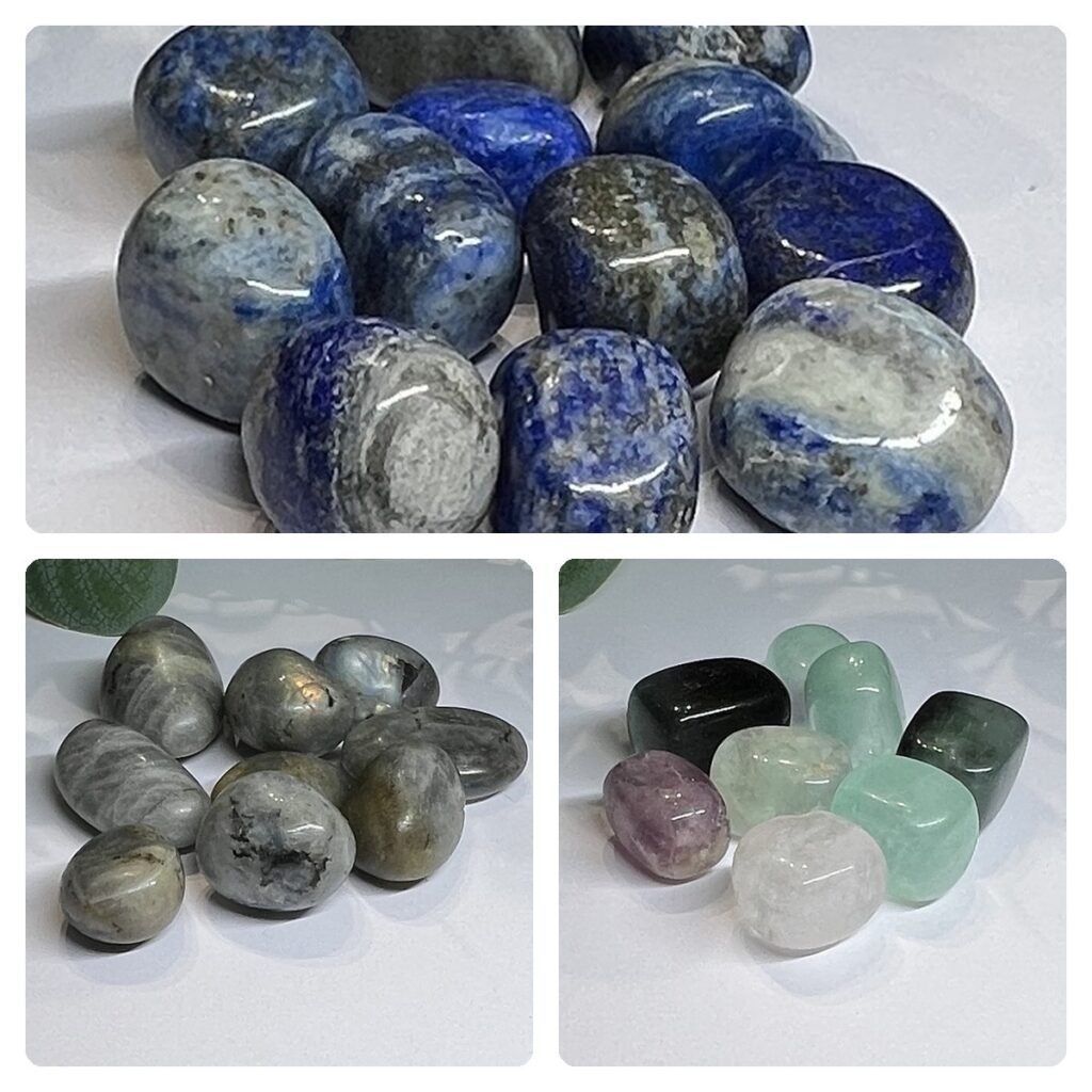 Third Eye chakra tumblestones