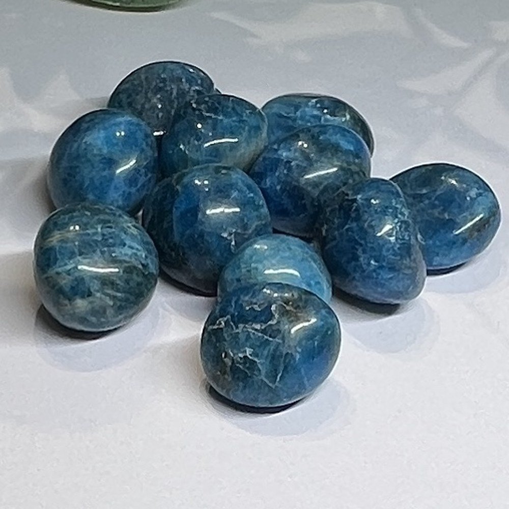 Tumblestones Blue Apatite tumblestones