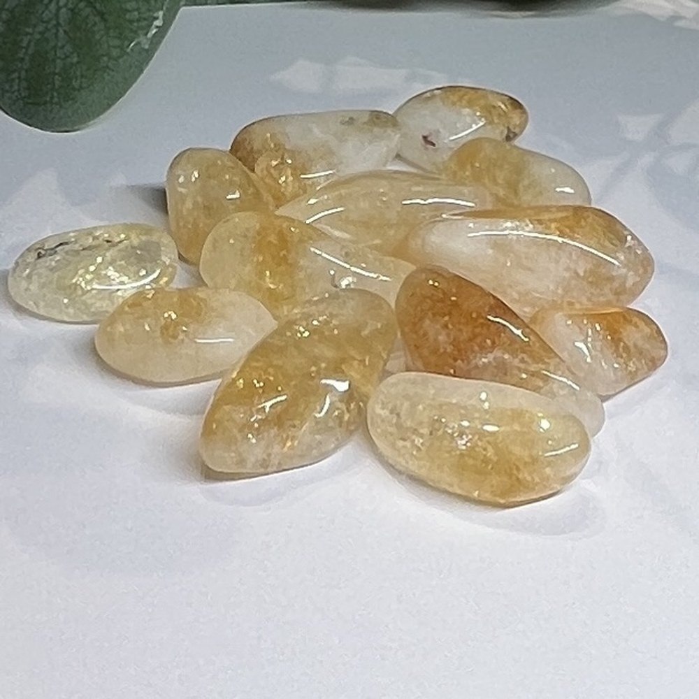 Tumblestones Citrine Heat Treated tumblestones