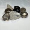 Smoky quartz tumblestones Smoky quartz tumblestones, polished clear to deep brown quartz