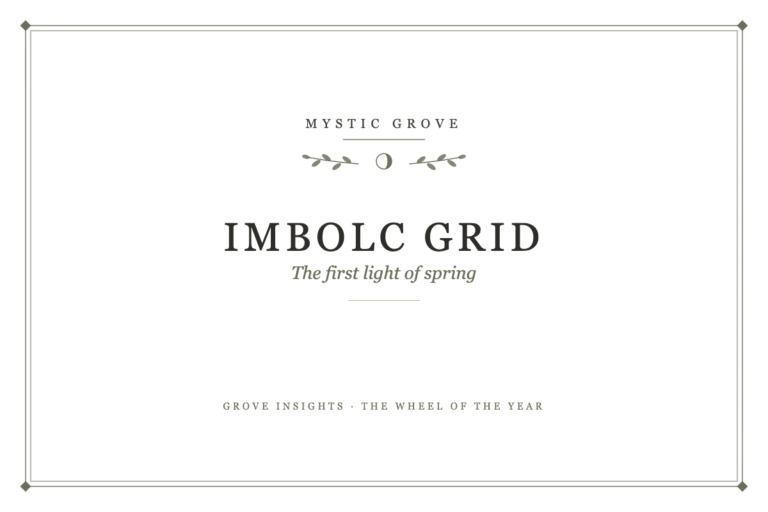 Wheel of the Year: The Imbolc Crystal Grid and the Science of Awakening 7 Wheel of the Year: The Imbolc Crystal Grid and the Science of Awakening