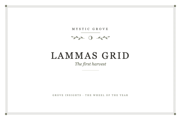 Wheel of the Year Crystal Grid: Anchoring Lammas Harvest 11 Wheel of the Year Crystal Grid: Anchoring Lammas Harvest