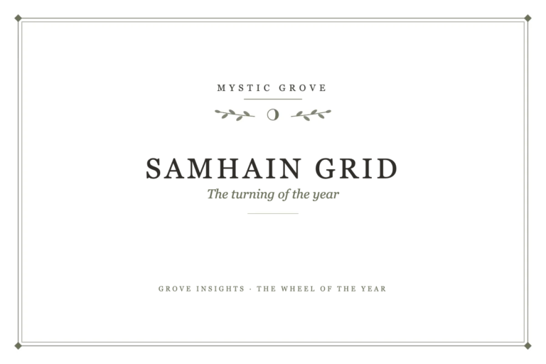 Wheel of the Year Crystal Grid: Anchoring Samhain Energy 5 Wheel of the Year Crystal Grid: Anchoring Samhain Energy
